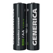 Солевая батарейка Generica r06/aa