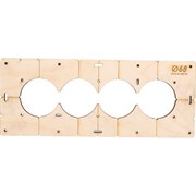 Шаблон для сверления подрозетников Ротор 4shablon68
