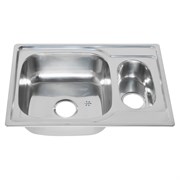 Врезная прямоугольная мойка Melana 6950S U 0,8/180