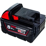 Аккумулятор Milwaukee M18, B5 Li-Ion, 5 Ач