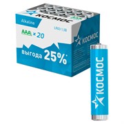 Батарейка Космос LR03 уп.20шт