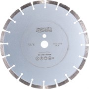 Сегментный алмазный диск по железобетону MESSER 300D-3.2T-12W-20S-25.4 Д.О.