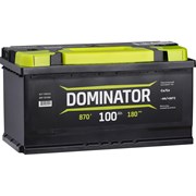 Аккумулятор Dominator 6 СТ 100 Ач 0 LR 870 А ССА