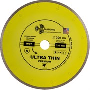 Сплошной ультратонкий отрезной алмазный диск TRIO-DIAMOND hot press
