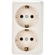 Двухместная розетка Generica ОКТАВА