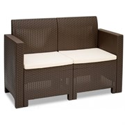Двухместный диван B:rattan NEBRASKA SOFA 2