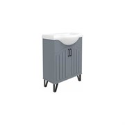 Тумба Teymi Lina 65, 2 дверцы с доводчиком, ясень графит T60102