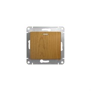 Одноклавишный переключатель Systeme Electric Glossa