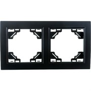 Двухместная горизонтальная рамка Stekker PFR00-9002-03 Эрна