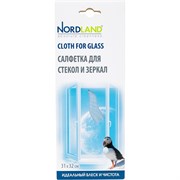 Салфетка для стекол и зеркал NORDLAND 391558