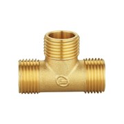 Резьбовой латунный тройник DOUBLE-LIN LL6135B (1/2")