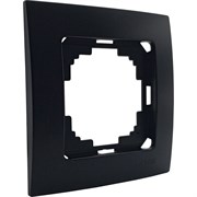Одноместная рамка Nilson TOURAN metallic
