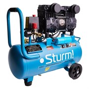Бесшумный безмасляный компрессор Sturm профессионал