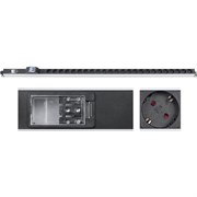 Вертикальный блок розеток для 19 шкафов Cabeus PDU-32-24S-B-T