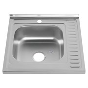 Накладная мойка Melana 6060 L 0,8/180 ДЕКОР