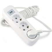 Сетевой удлинитель LUX У3-Е-USB-03