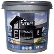 Краска для деревянных фасадов VERES façade