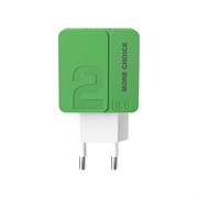 Зарядное устройство для смартфона More Choice NC46i Green