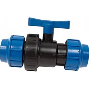 Компрессионный кран для ПЭ труб Lammin Lm34101040040