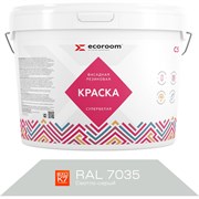 Фасадная резиновая краска ECOROOM Е-Кр -3582/7035