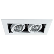 Потолочный поворотный светильник Arte Lamp A5941PL-2WH