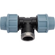 Тройник Unipump с внутренней резьбой 20 мм, 1/2"