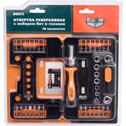 Реверсивная отвертка ВАРЯГ 86071