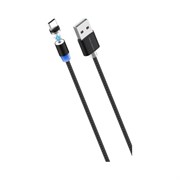 Дата-кабель для Type-C Magnetic More Choice K61Sa Black