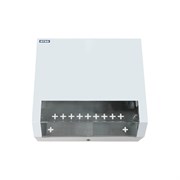 Настенный телекоммуникационный шкаф NTSS SOHO 19 5U: 3U+2U, собранный, серый RAL 7035