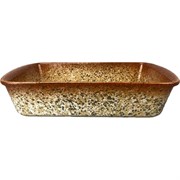Форма для запекания JEWEL Мрамор 30 см, с ручками, коричневая, керамика
