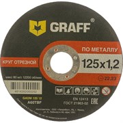 Отрезной круг по металлу GRAFF GADM 125 12