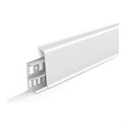 Напольный плинтус DECONIKA Д-П85 001 БЕЛ