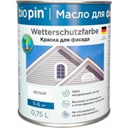 Краска для фасада BIO PIN 3831 Wetterschutzfarbe weis