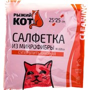 Салфетка Рыжий кот М-02Есо