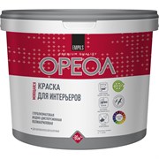 Моющаяся водно-дисперсионная краска для интерьеров для внутренних работ Ореол 67993