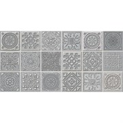 Декор Azori Ceramica grazia grey nefertiti, 20.1x40.5 см