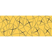 Декор Azori Ceramica vela ochra stella, 20.1x50.5 см