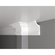 Ударопрочный влагостойкий потолочный карниз под покраску Decor-Dizayn DD513
