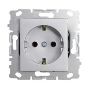 Розетка Vesta Electric Silver
