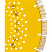 Сегментный перфорированный диск алмазный по железобетону Diamaster GOLD
