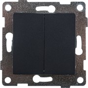 Двухклавишный механизм выключателя GUSI ELECTRIC Ugra