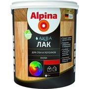 Колеруемый акриловый лак для стен и потолков ALPINA AQUA