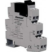 Интерфейсное реле Klemsan KPR-SWF-230VAC/VDC-1C;