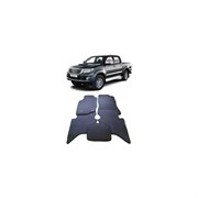 Ковры в салон автомобиля toyota hilux vii 2005 - 2015 Eva Smart 1813-B5B1-S