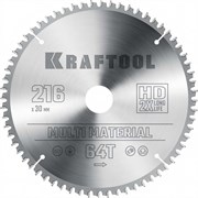 Пильный диск по алюминию KRAFTOOL Multi material
