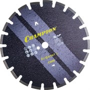 Алмазный диск по асфальту, бетону, свежему бетону CHAMPION Asphafight L