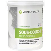 Грунтовка для декоративных штукатурок VINCENT DECOR DECOR SOUS COUCHE MICRO GRANITEE