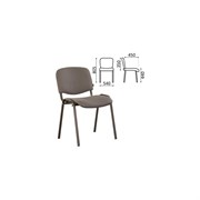 Стул для персонала и посетителей BRABIX Iso CF-005