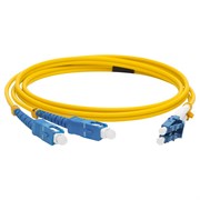 Оптический дуплексный патч-корд LANMASTER LAN-2LC-2SC/SU-1.0