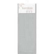 Полотенце вафельное Verossa Стальной серый